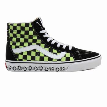 Damske Kotnikove Tenisky Vans BMX Sk8-Hi Reissue Čierne/Zelene VA71JVQRU